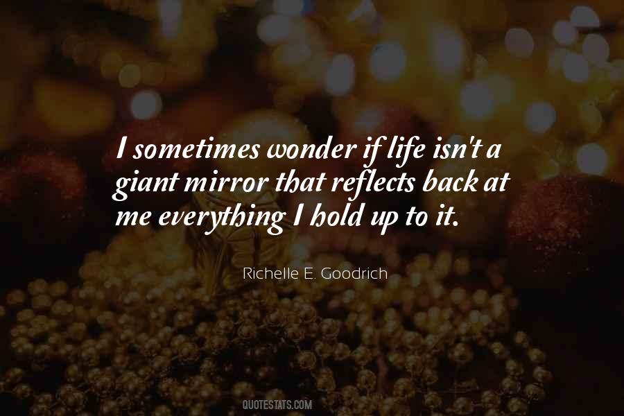Hold Up A Mirror Quotes #603608