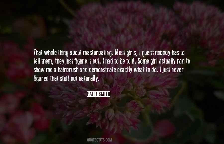 Girl Stuff Quotes #562665
