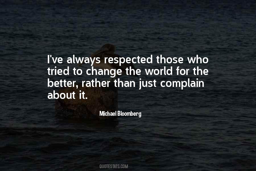 Change Is Always For The Better Quotes #803328