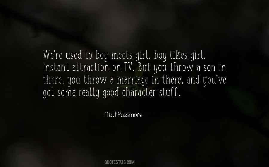 Girl To Boy Quotes #369655