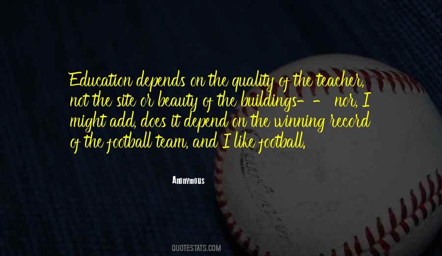 Education Quality Quotes #265991