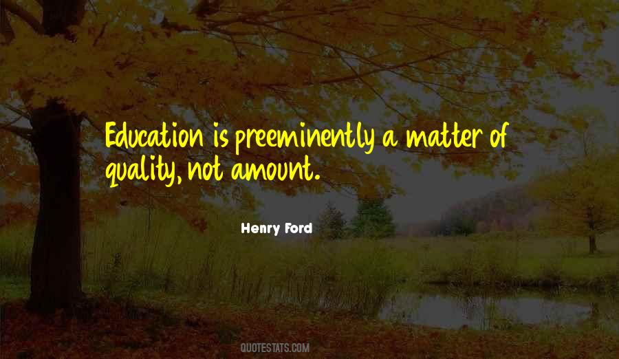 Education Quality Quotes #788691
