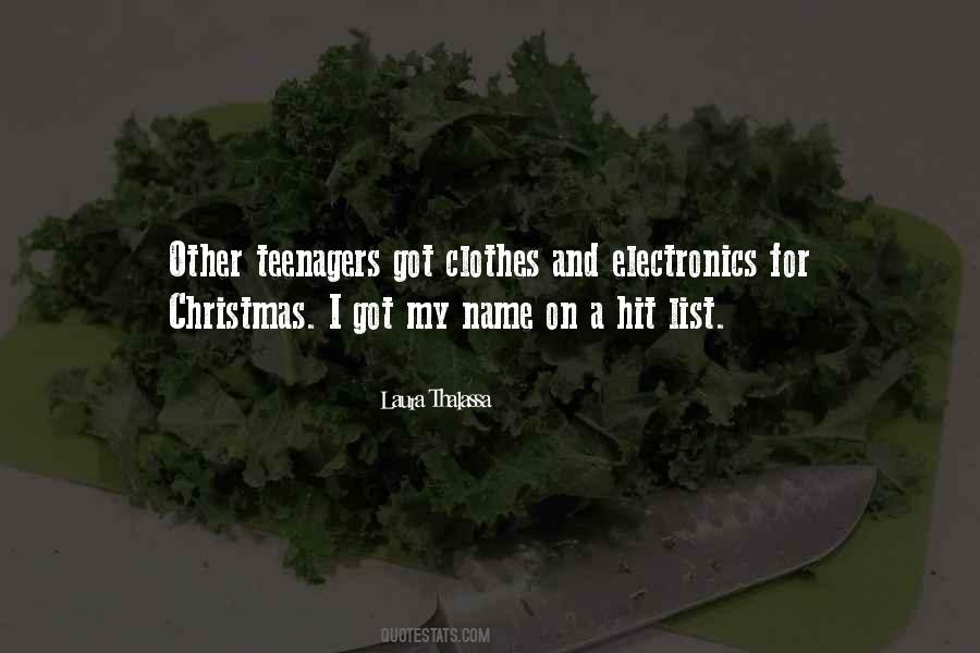 My Christmas List Quotes #1228291