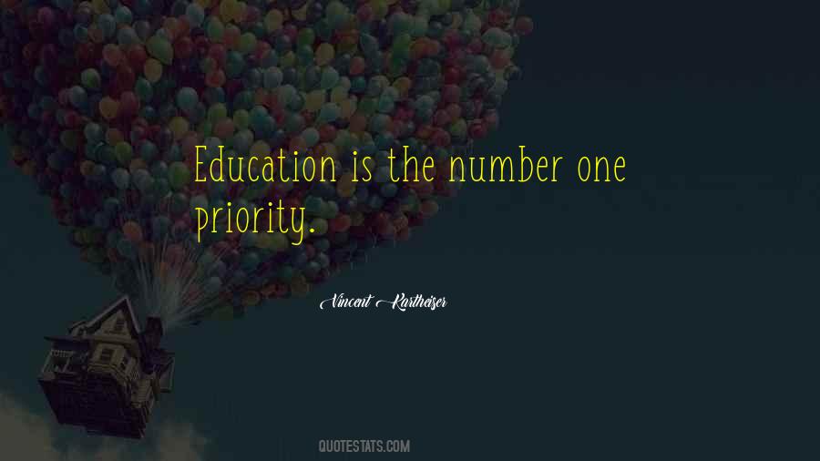 One Priority Quotes #656206