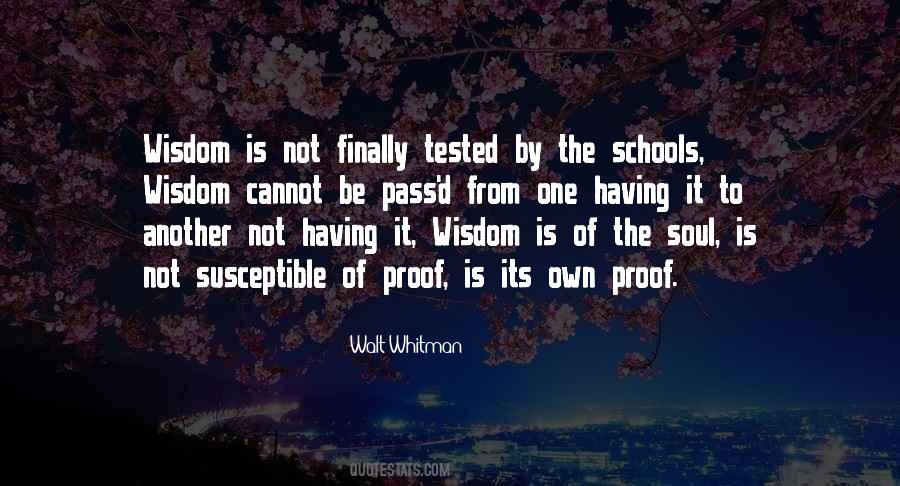 School Wisdom Quotes #1747398