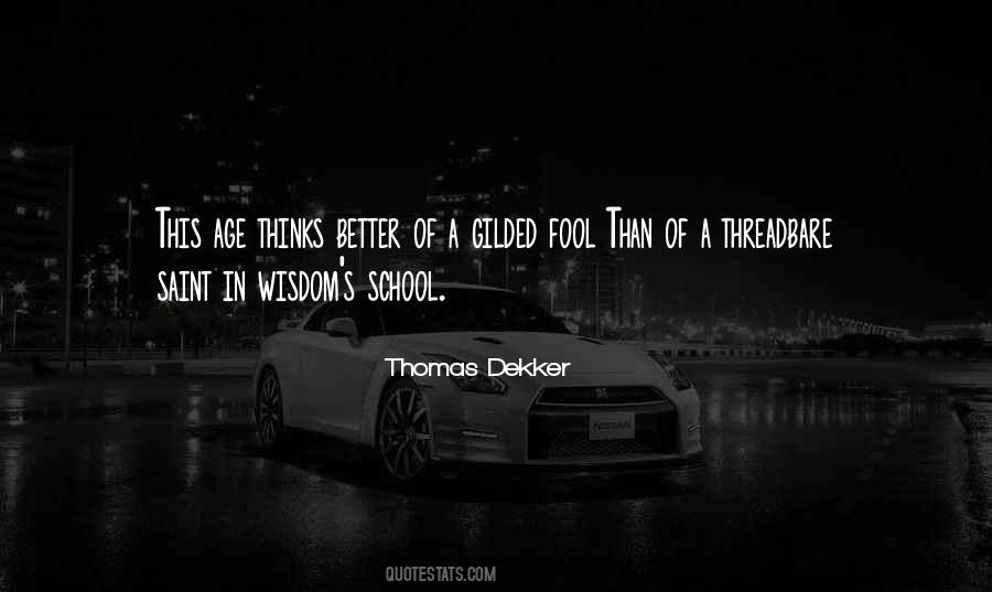 School Wisdom Quotes #1789920