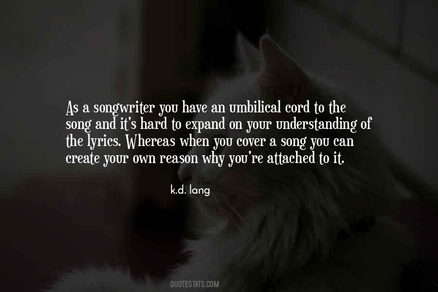 Cover Song Quotes #212366