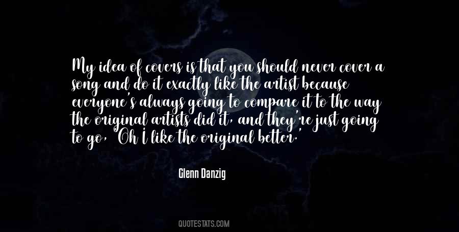 Cover Song Quotes #620358