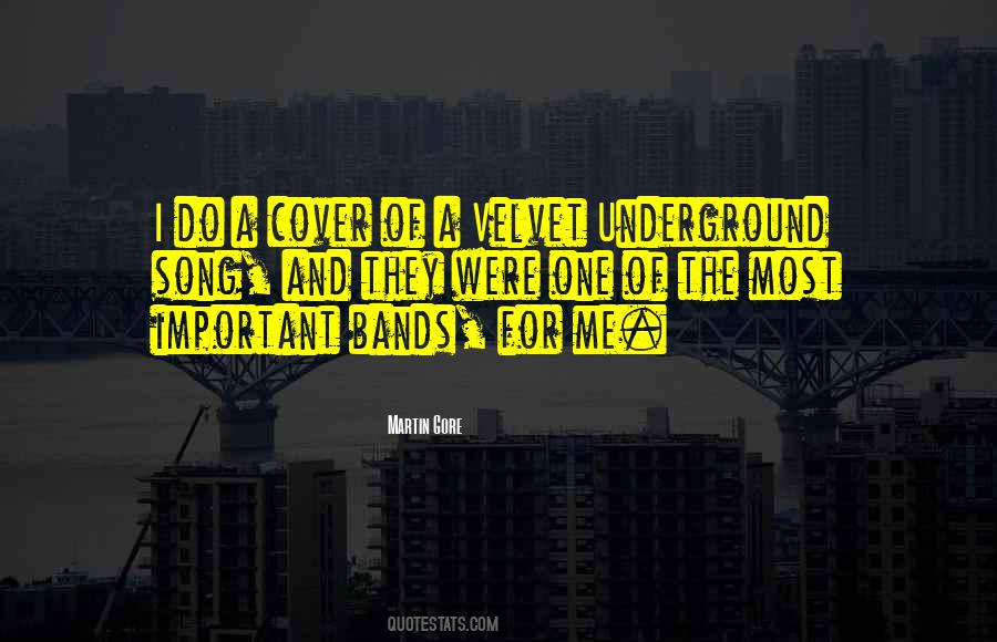 Cover Song Quotes #923983