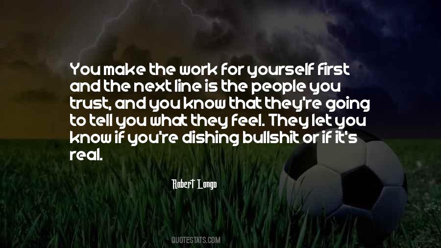 Trust Yourself First Quotes #25031