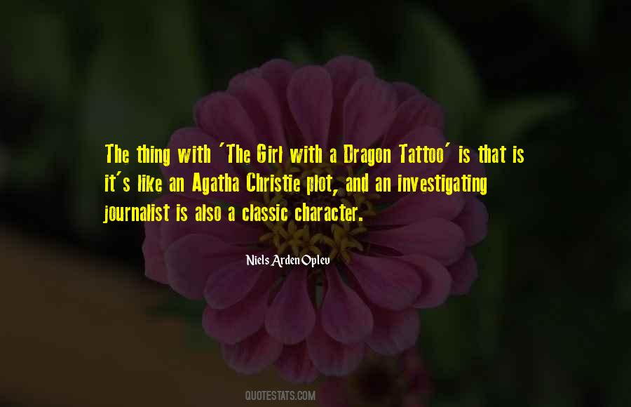 Girl With The Dragon Tattoo Quotes #866448