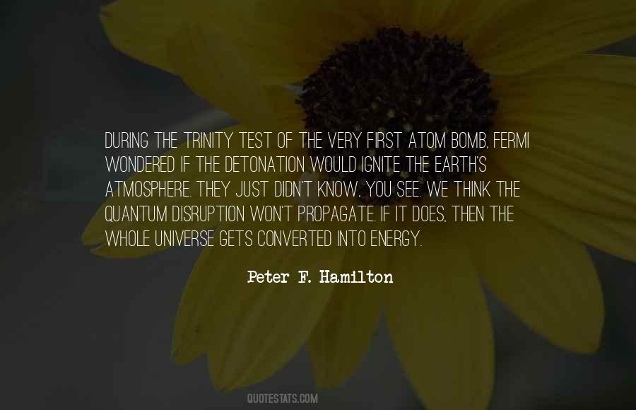 Quotes About The Atom Bomb #109537