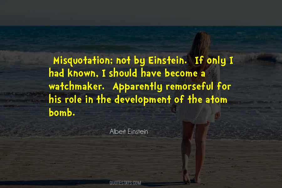 Quotes About The Atom Bomb #32854