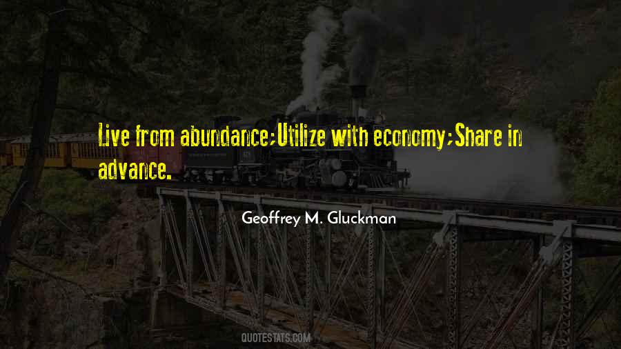 Live In Abundance Quotes #202412
