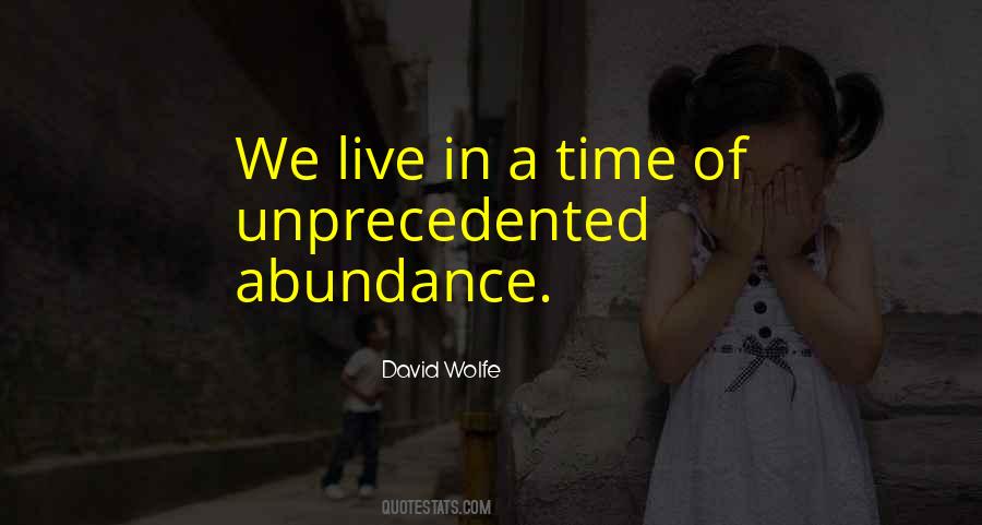 Live In Abundance Quotes #318382