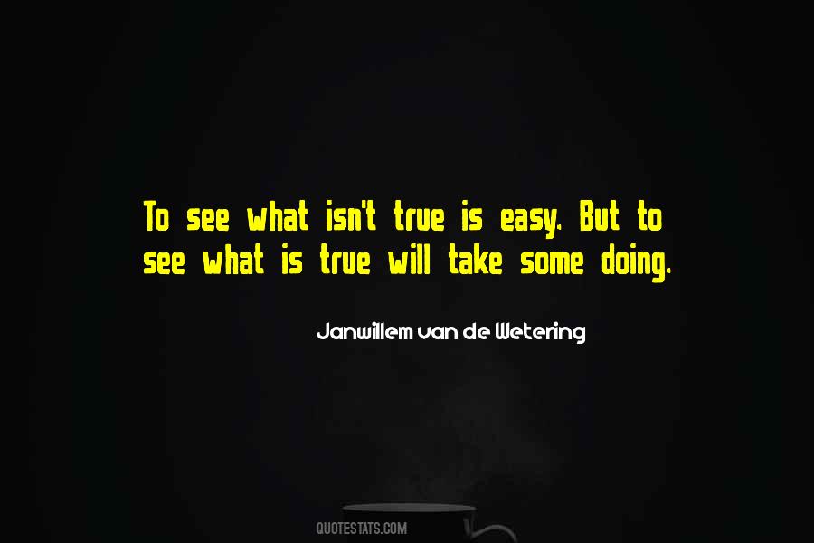 What You See Is Not True Quotes #86973
