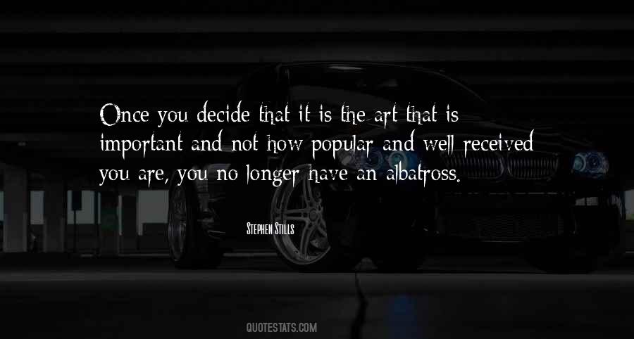 Once Important Quotes #318567