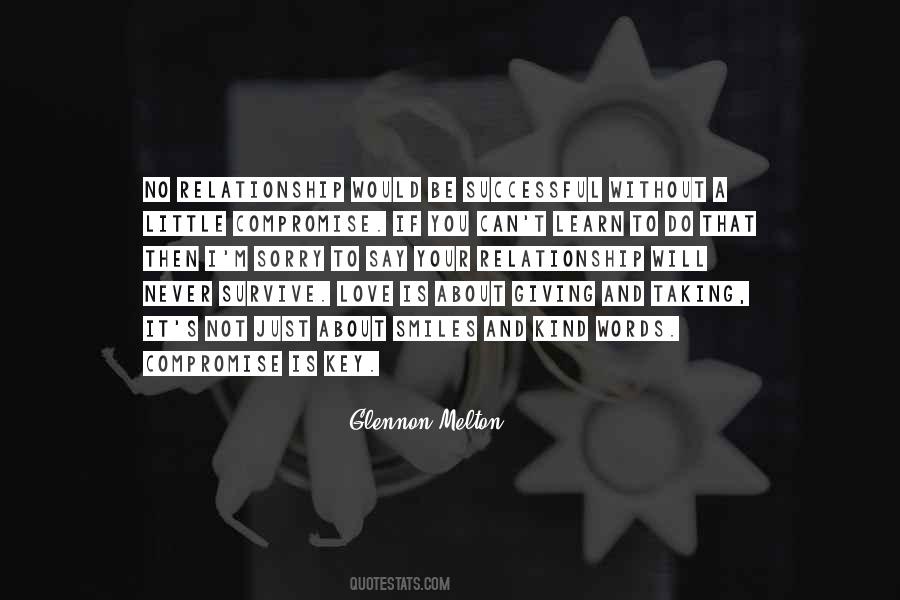 Compromise Love Quotes #1405922