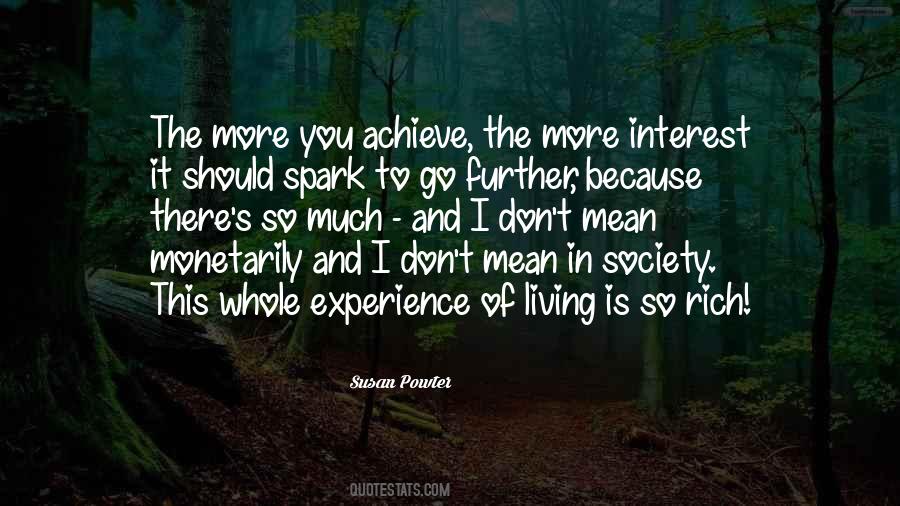 Rich In Experience Quotes #671955
