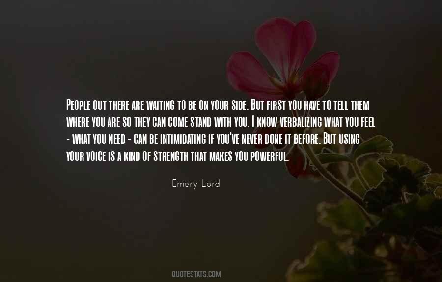 Know Where To Stand Quotes #202695