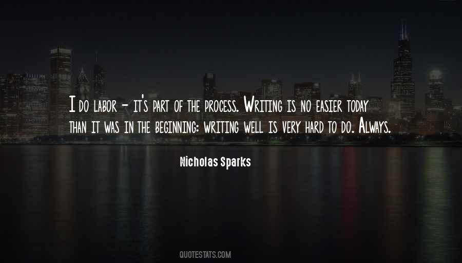 Hard Beginning Quotes #1550548