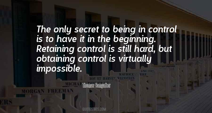 Hard Beginning Quotes #1660368