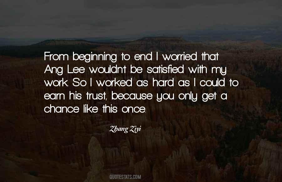 Hard Beginning Quotes #1748828