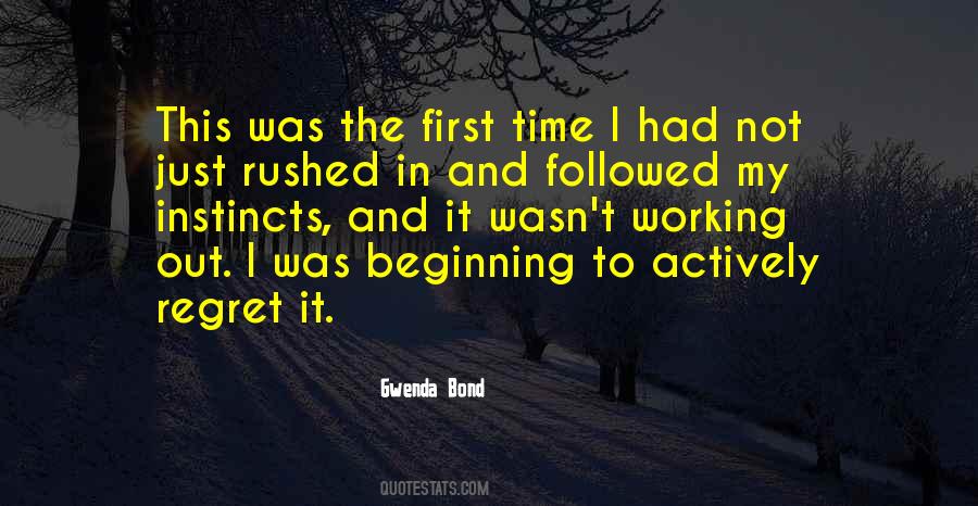 Hard Beginning Quotes #1854457