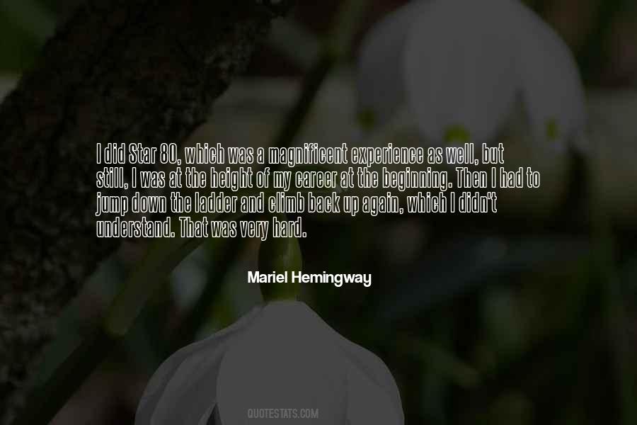 Hard Beginning Quotes #345626