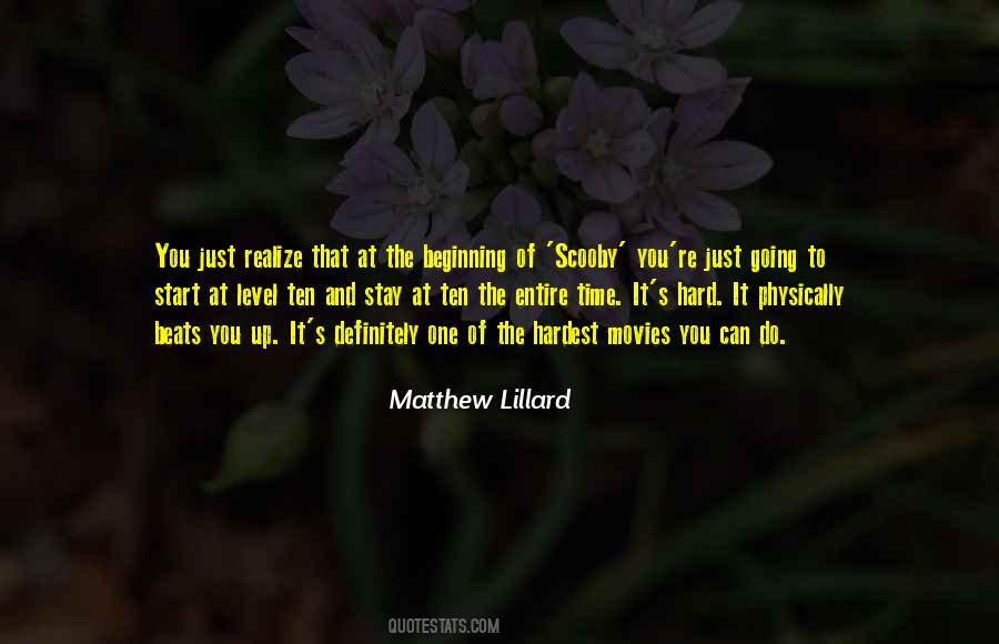 Hard Beginning Quotes #555341