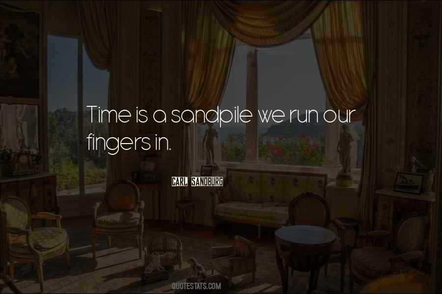 Time Is Running Quotes #1055866