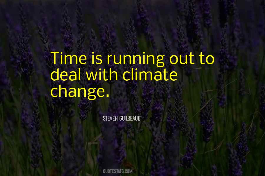 Time Is Running Quotes #1552719