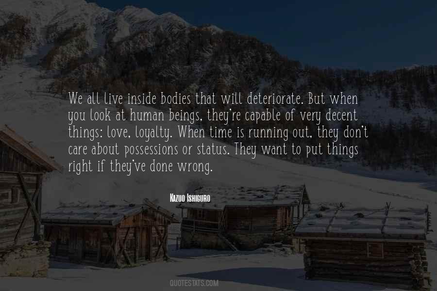 Time Is Running Quotes #1756368