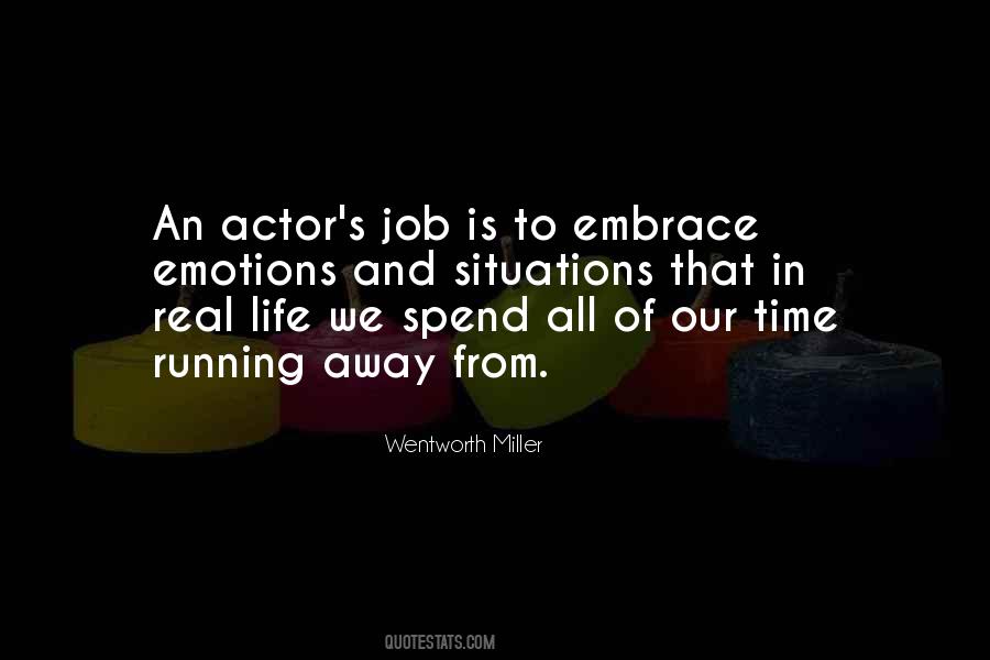 Time Is Running Quotes #723802