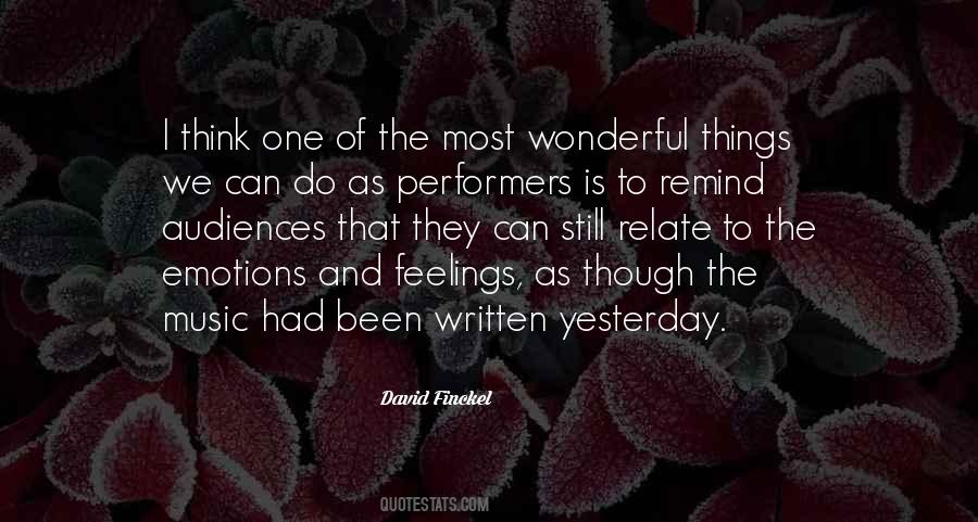 Music Feelings Quotes #451982