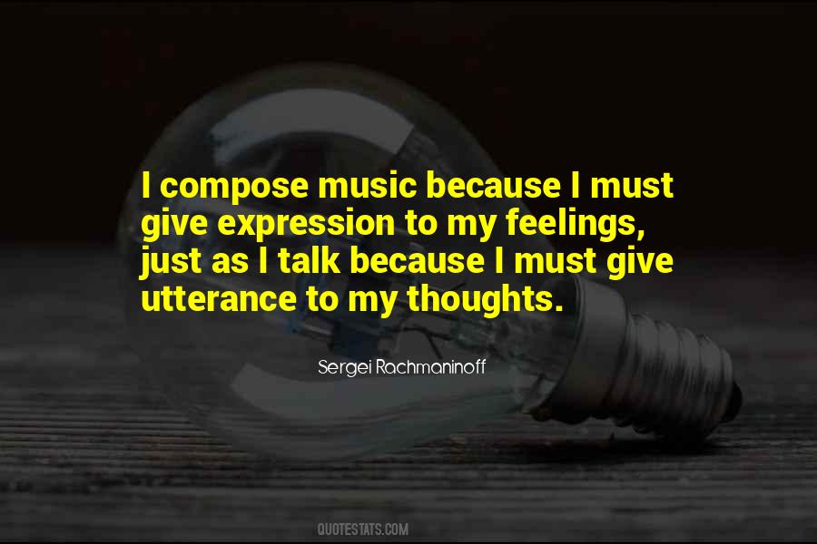 Music Feelings Quotes #856417