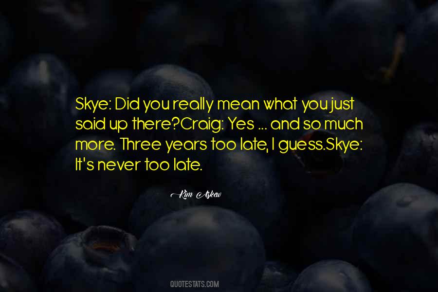 You Did What You Did Quotes #335324