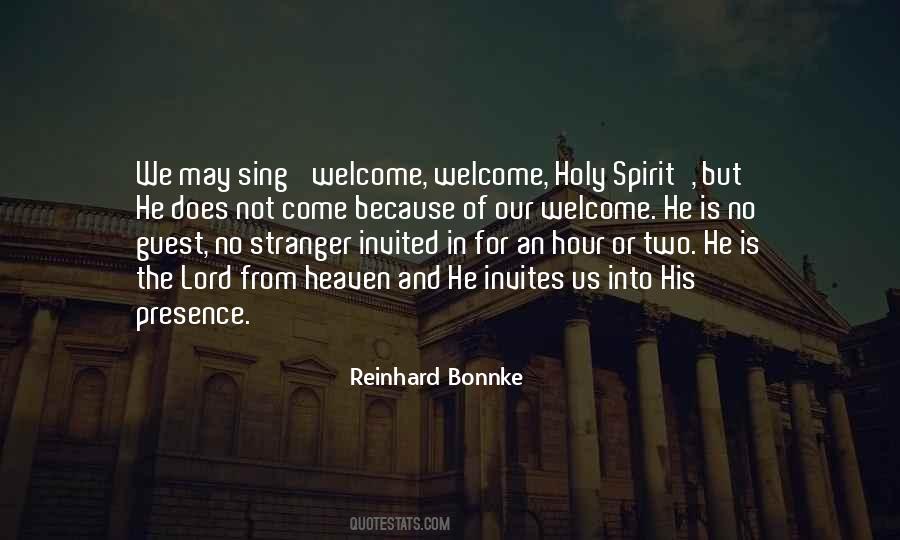 Come Holy Spirit Quotes #477676