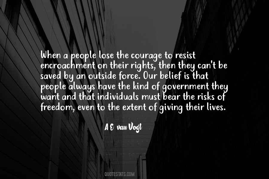 Courage Giving Quotes #672562