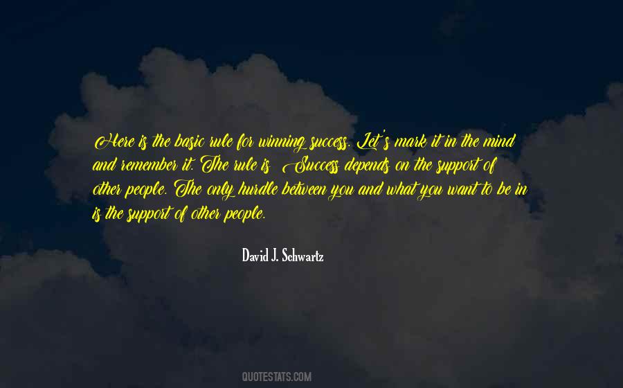Success Depends On You Quotes #620016