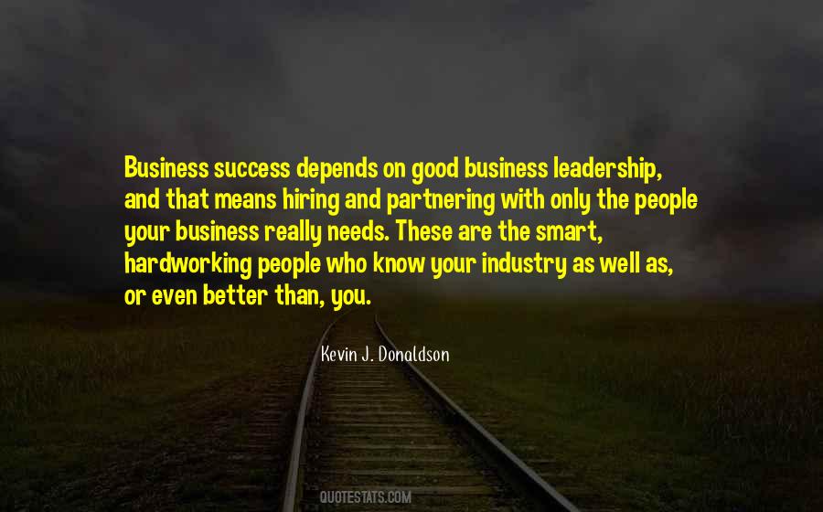 Success Depends On You Quotes #987828