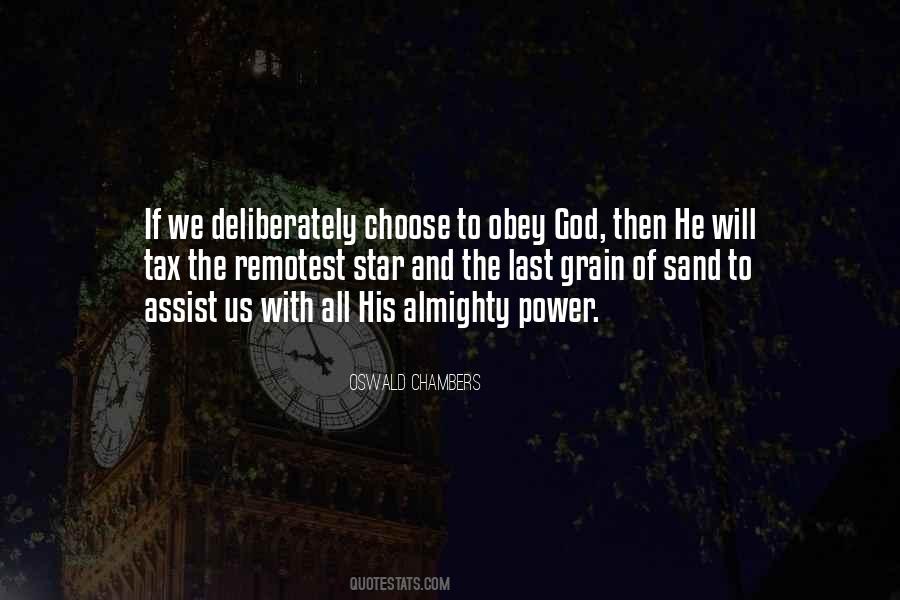 Power Of Almighty Quotes #978969