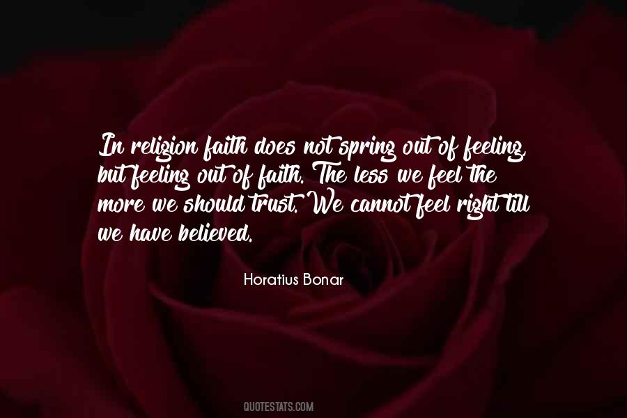 Feeling Trust Quotes #110926