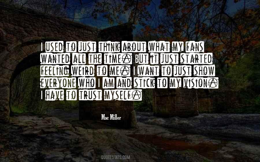 Feeling Trust Quotes #1658064