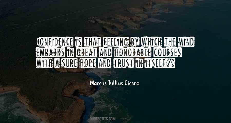Feeling Trust Quotes #1704918