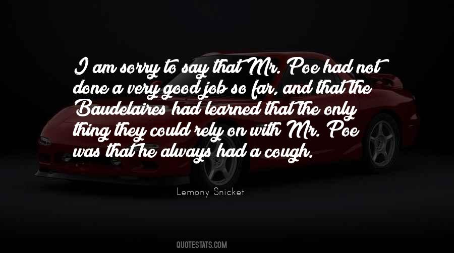 Good Sorry Quotes #589592