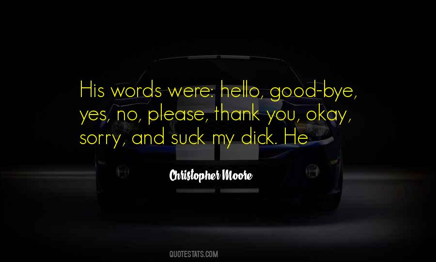 Good Sorry Quotes #640263
