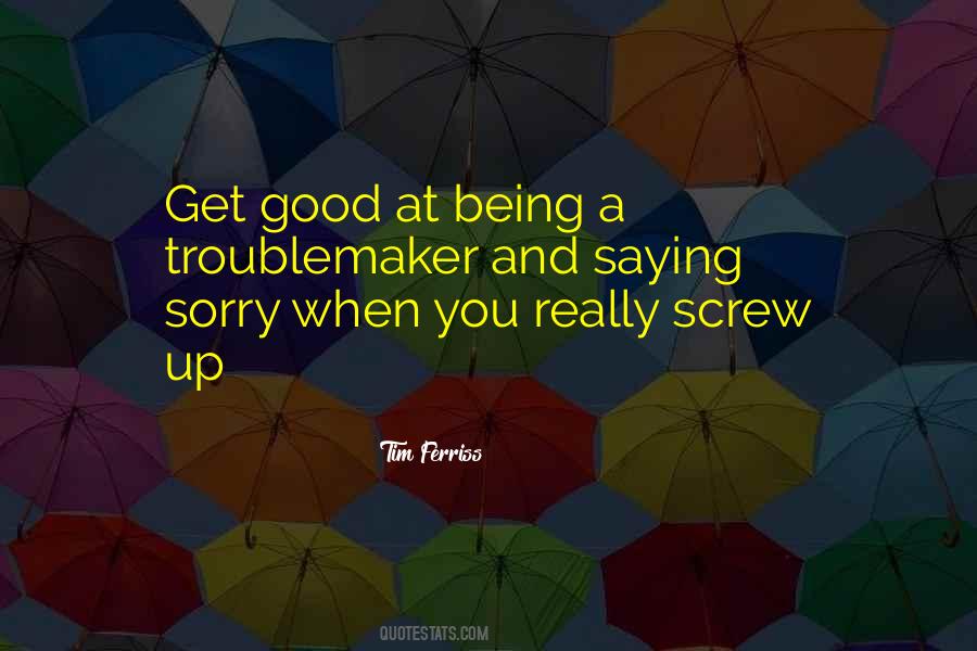 Good Sorry Quotes #768545