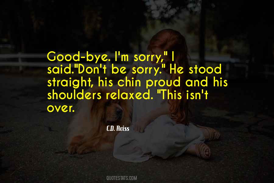Good Sorry Quotes #930053