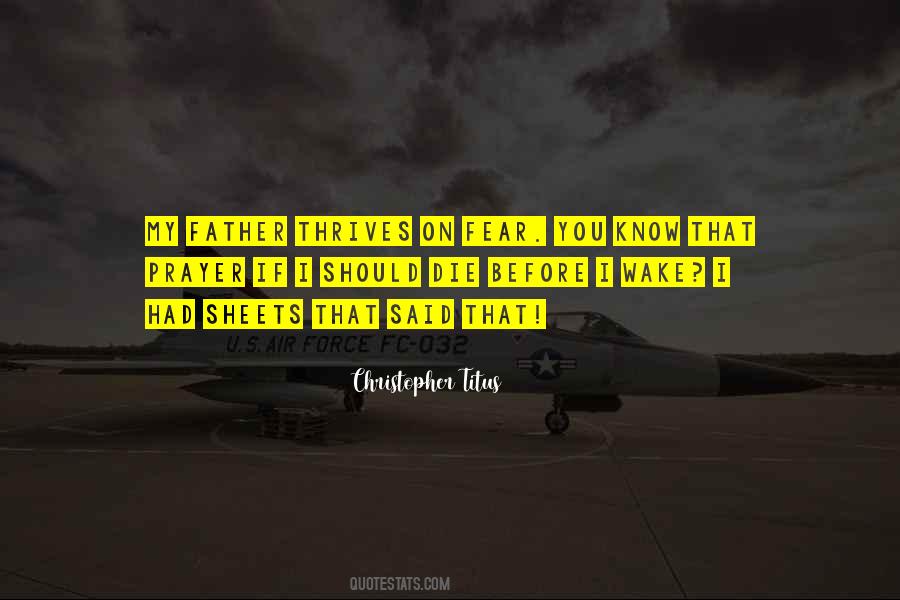 Father Prayer Quotes #1223120